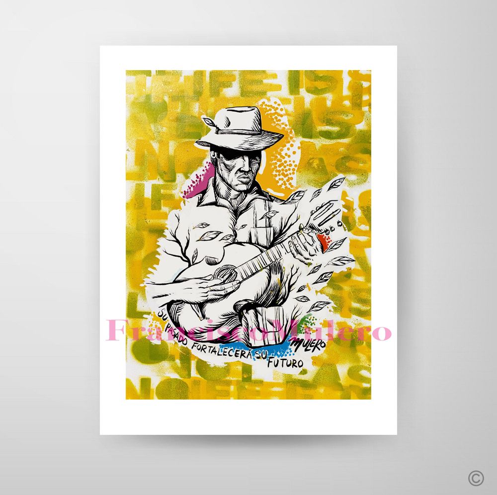 Futuro, Signed Art Print By Francisco Mulero