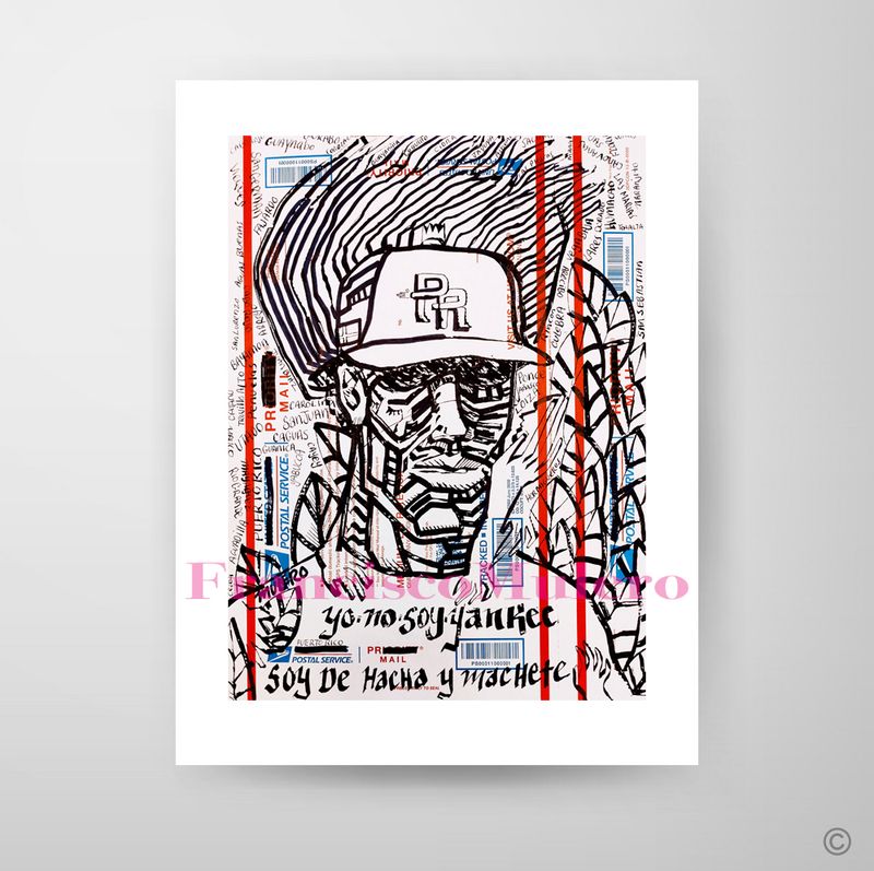 Yo No Soy, Signed Art Print By Francisco Mulero