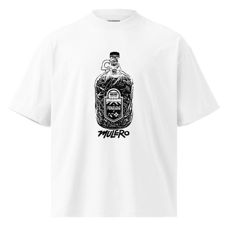 Mamajuana Unisex organic oversized high neck t-shirt