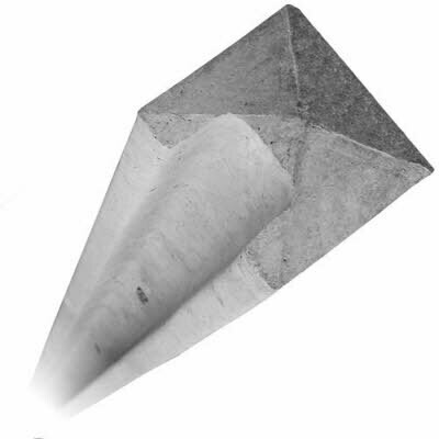 Concrete Slotted End Post *Many Sizes Available*