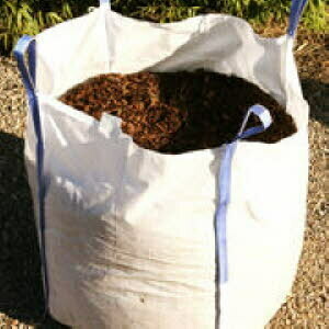 Ornamental Bark Mulch Chippings- Bulk Bag