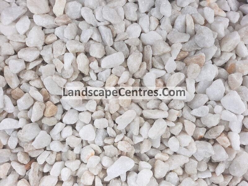White Spar Chippings 10mm *20Kg Bag*