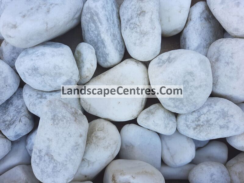 White Pebbles 20-30mm *20Kg Bag*