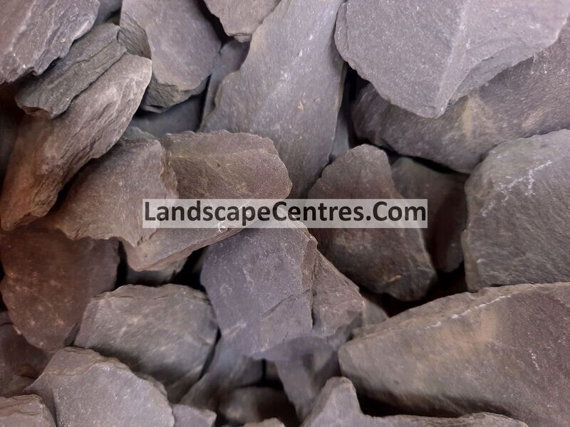 Chunky Plum Slate 40mm Chippings *20Kg Bag*