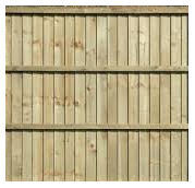 Tanalised Featheredge Fence Panel- Green/ Brown *Please Choose Size*