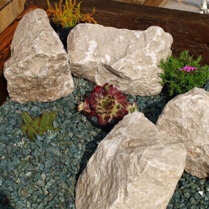 White Limestone Rockery *Price Each*