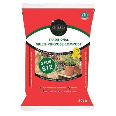 Traditional Multi Purpose Compost 50L
