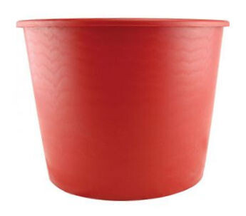 Medium Red Christmas Tree Pots- No Holes