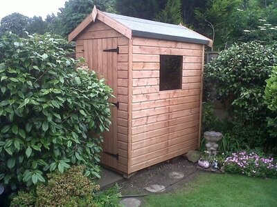 The Sturdy Apex Shed- All sizes available