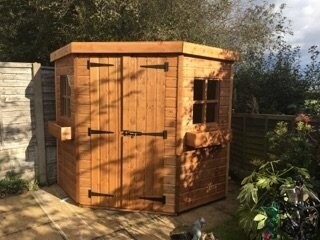 The Sturdy Corner Summerhouse- All sizes available