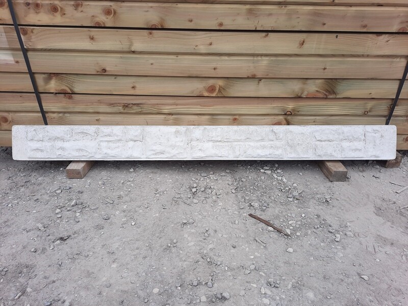 Rockfaced 6" Gravel Board