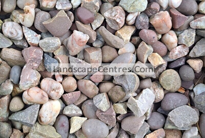 20mm Gravel (Staffs Pink) *25Kg Bag*