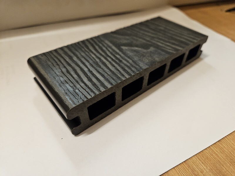Graphite Grey 3.66m Composite Deck Board 146x25mm