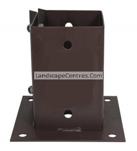 Bolt Down Post Anchor 3x3