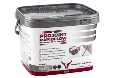Pro Joint Rapid-Flow Porcelain Paving Grout (12.5Kg Tub)