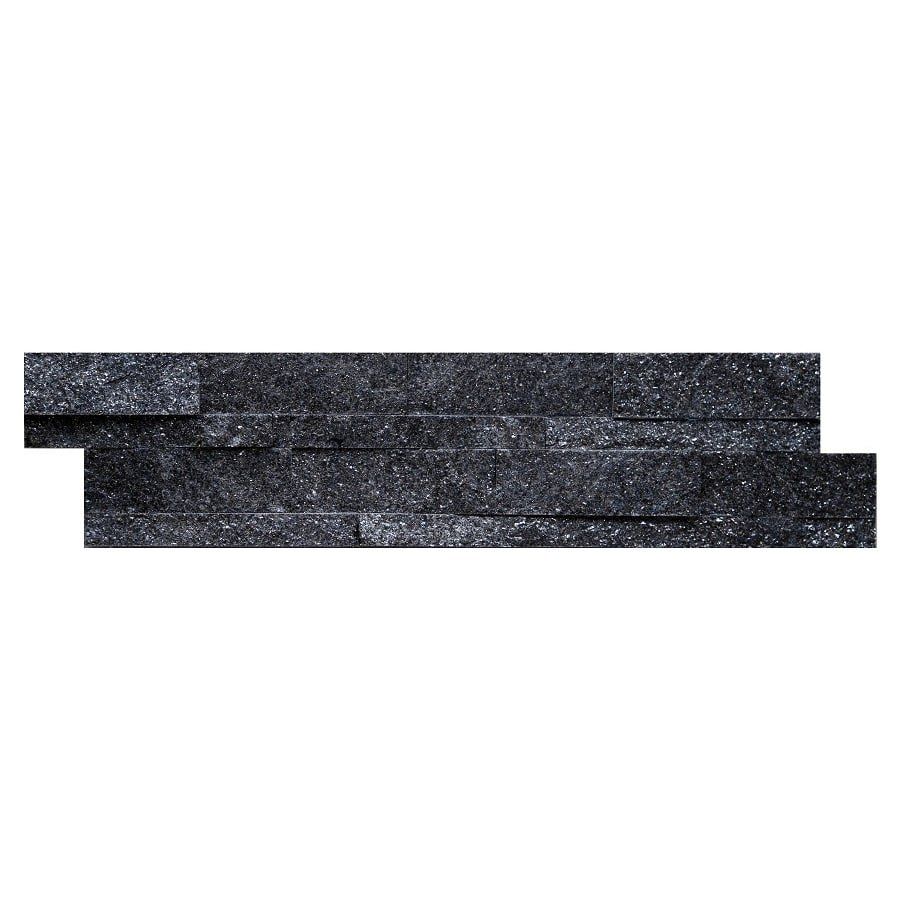 Natural Stone Dry Stack Walling (Black Galaxy) Price is per single unit (=£37.50m2)