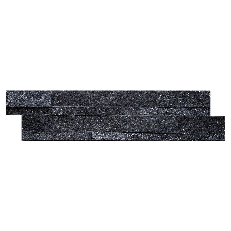 Natural Stone Dry Stack Walling (Black Galaxy) Price is per single unit (=£37.50m2)