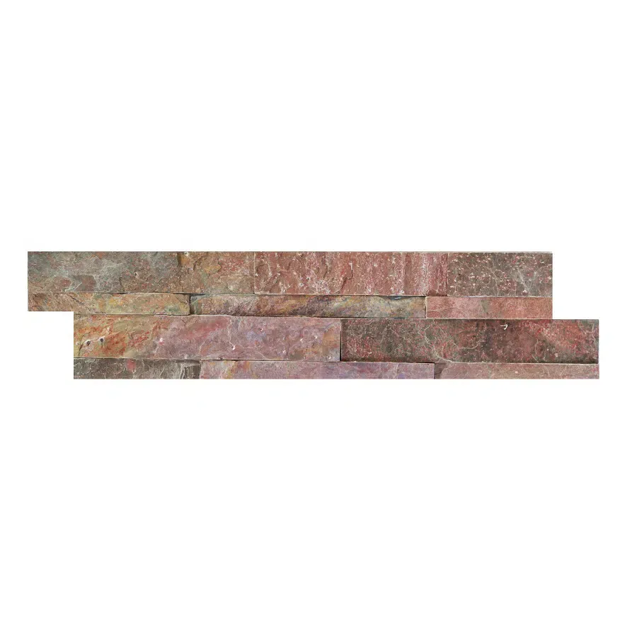 Natural Stone Dry Stack Walling (Copper) Price is per single unit (=£37.50m2)