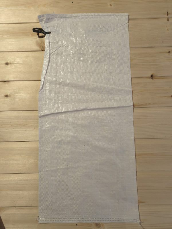 White Polypropylene Flood Defence Sand Bag 13.5″x30″ (340x750mm)