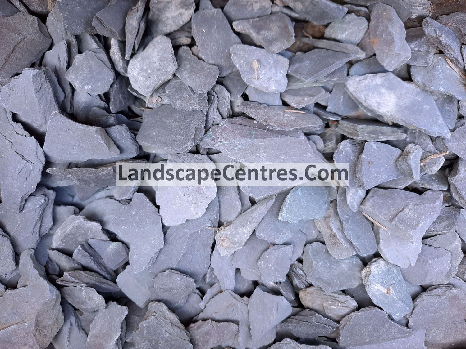 Blue Slate 20mm Chippings *Bulk Load Loose*