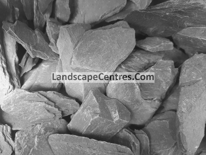 Chunky Charcoal Slate 40mm Chippings *20Kg bag*