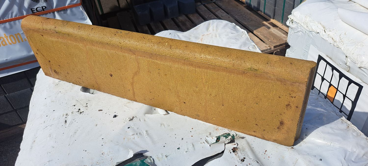 Edgelock Buff Rope Top Path Edging 600x150x50mm