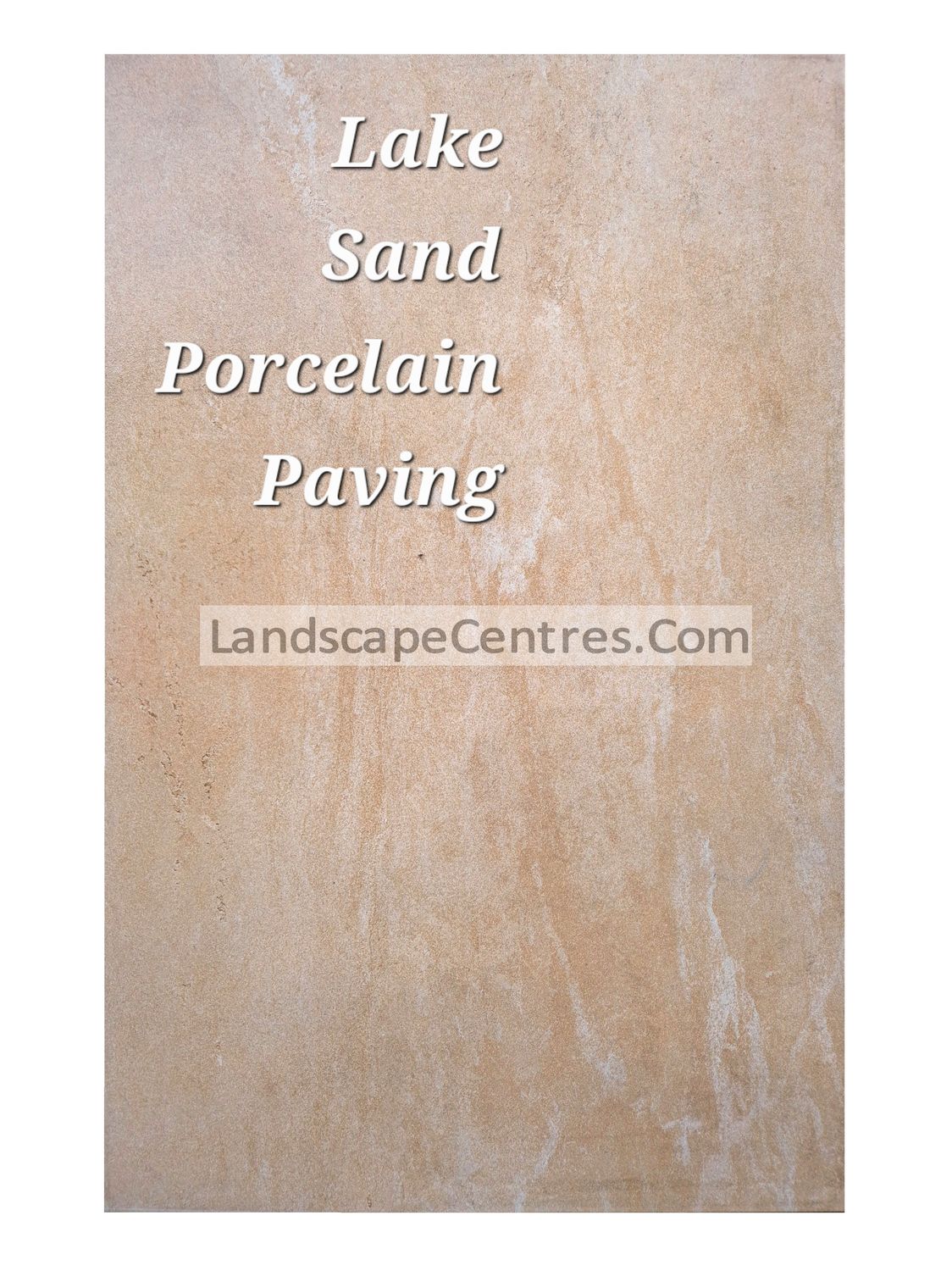 Lake Sand Porcelain Paving Slab- From £26 per m2 (3 Sizes Available)