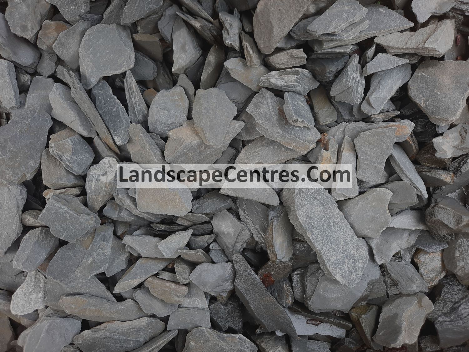 Charcoal Slate 20mm Chippings *Bulk Loose Loose*