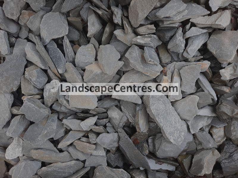 Charcoal Slate 20mm Chippings *Bulk Loose Loose*