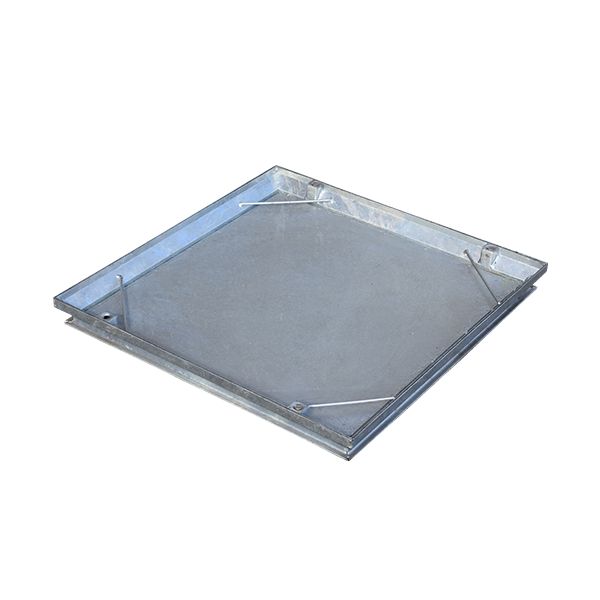Galvanised Shallow Gravel Tray Manhole Cover