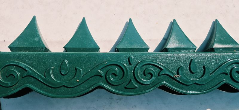 Decorative Fence Guards (Black, Green & Brown) priced each Decorative Fence Guards (Black, Green & Brown) priced each