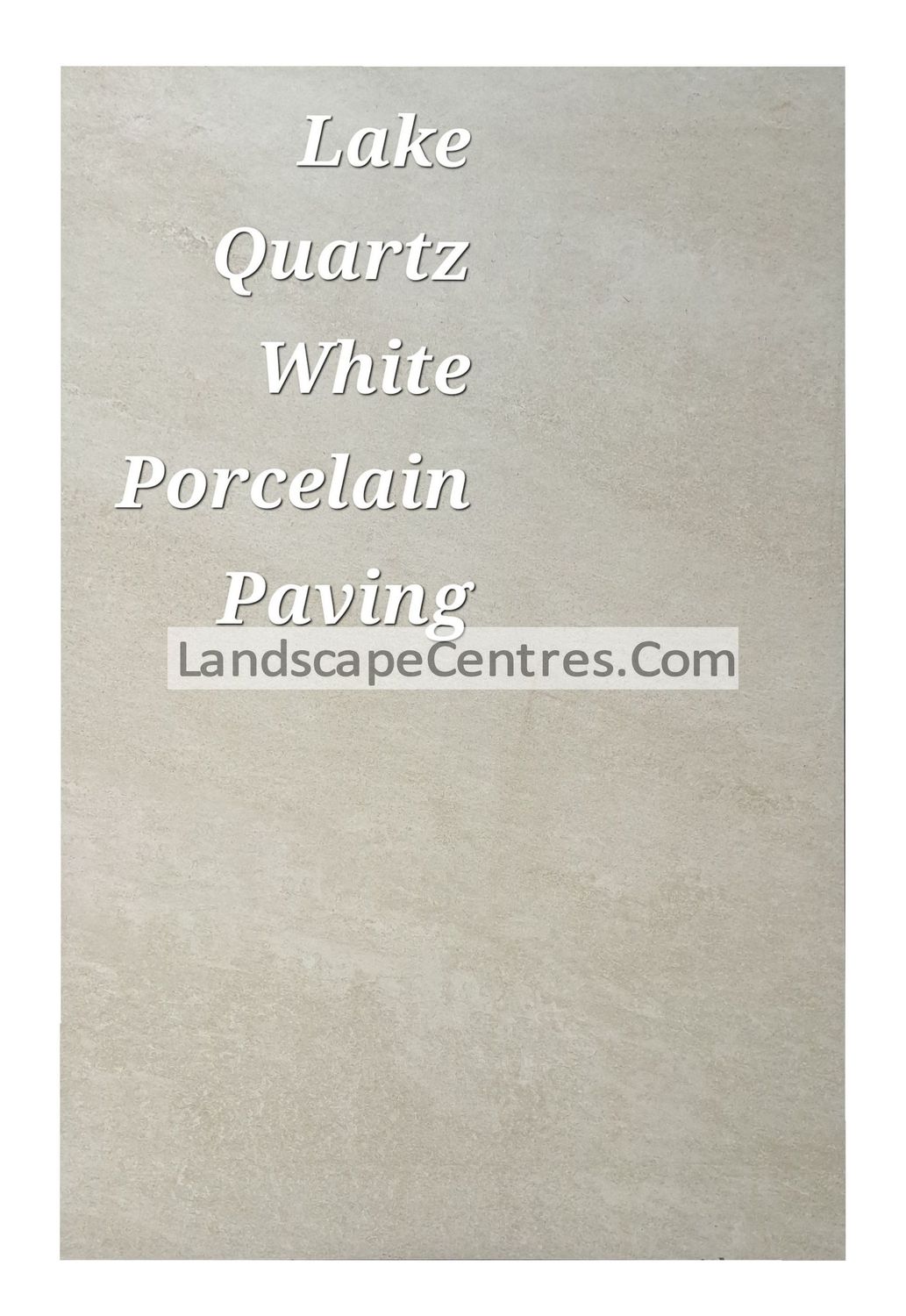 Lake Quartz White Porcelain Paving Slab- Now £24 per m2! Lake Quartz White Porcelain Paving Slab- Now £24 per m2!