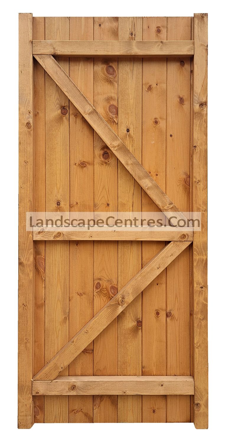 Shiplap Shed Door (Fully Framed, Ledged & Braced)