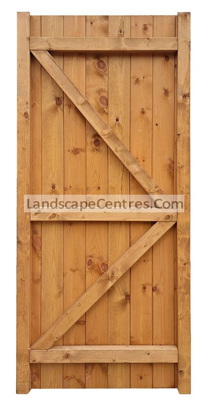 Shiplap Shed Door (Fully Framed, Ledged & Braced)