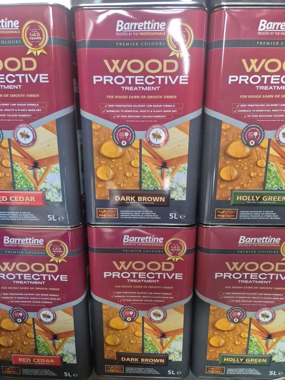 Barrettine Oil Based Wood Stain 5L