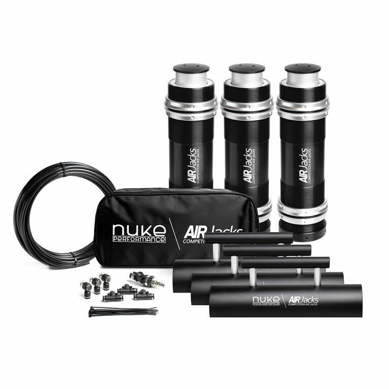 Nuke Performance Air Jack 90 Competition Complete Set 3pc, 8 BAR / 120 PSI