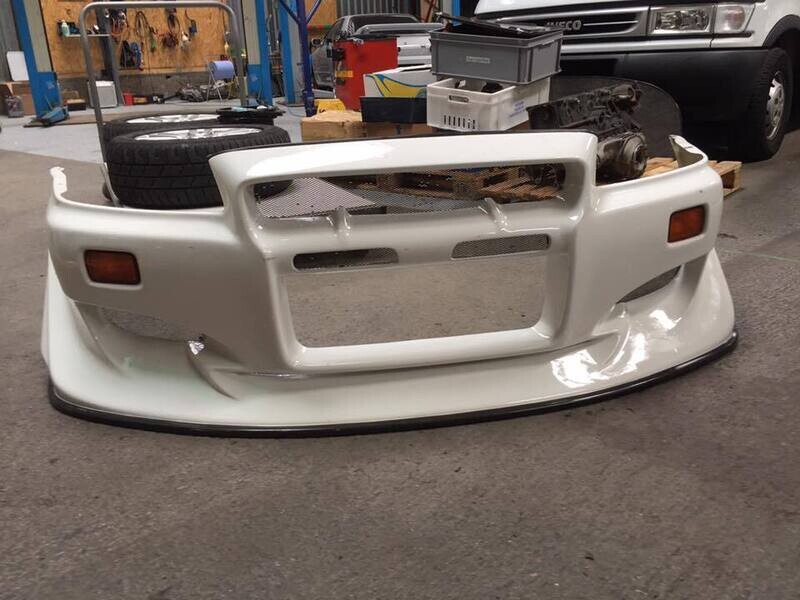 Veilside BNR34 front bumper
