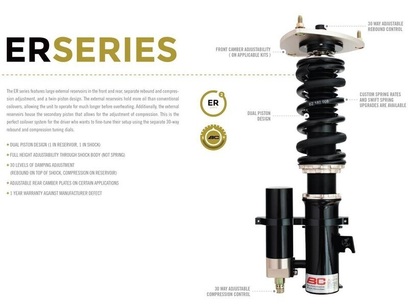BC Racing suspension for Nissan 350Z Z33