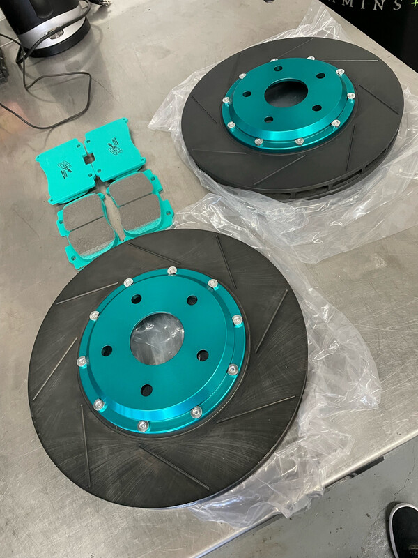 Project Mu SCR-Pro Brake rotors Supra JZA80 front