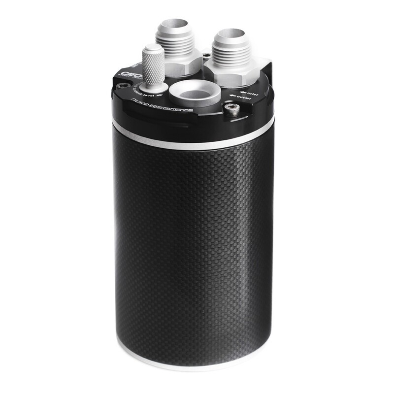 Nuke Performance Carbon Oil Catch Can 0.75 liter