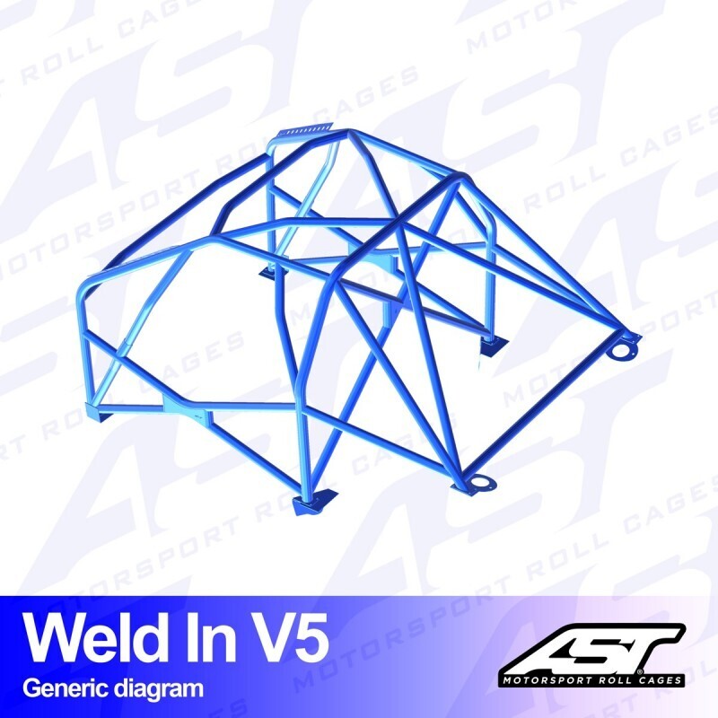 ROLL CAGE TESLA MODEL 3 5-DOOR HATCHBACK WELD IN V5