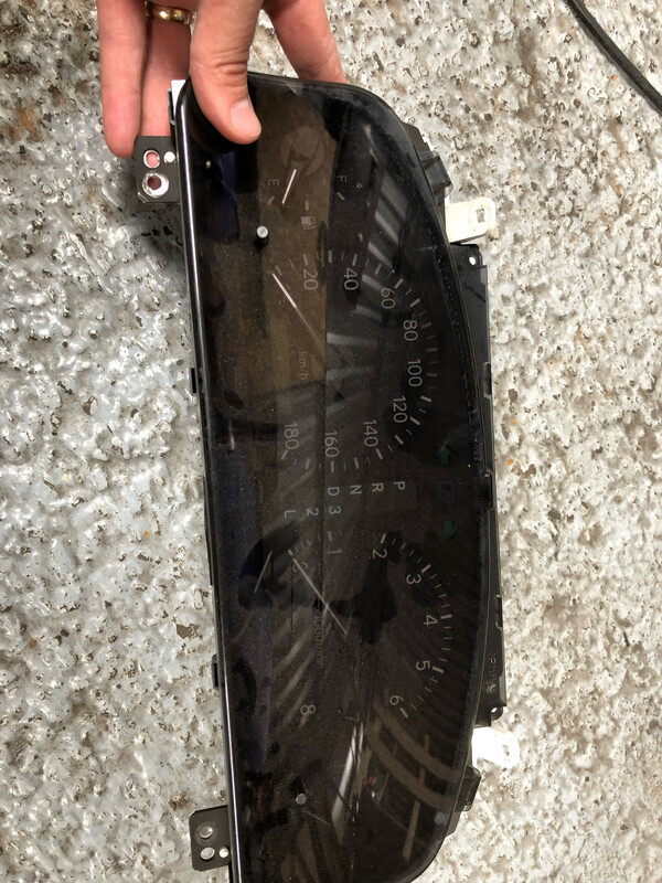 Toyota JZX100 Chaser speedo