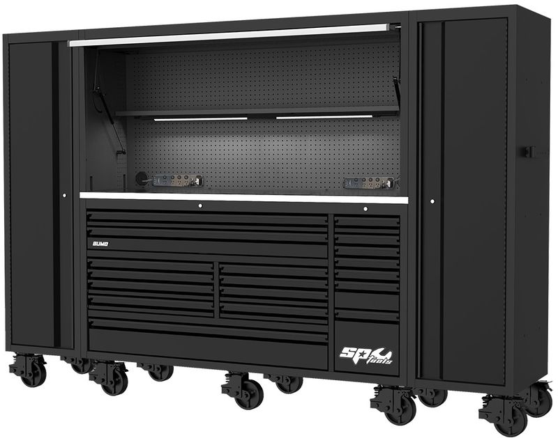 USA SUMO SERIES 19D ROLLERCABINET + TOPBOX + 2 SIDE CABINETS USA SUMO SERIES 19D ROLLERCABINET + TOPBOX + 2 SIDE CABINETS