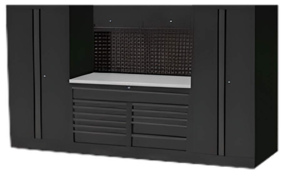 USA WORKSHOP SERIES - WITH 2 TALL CABINETS