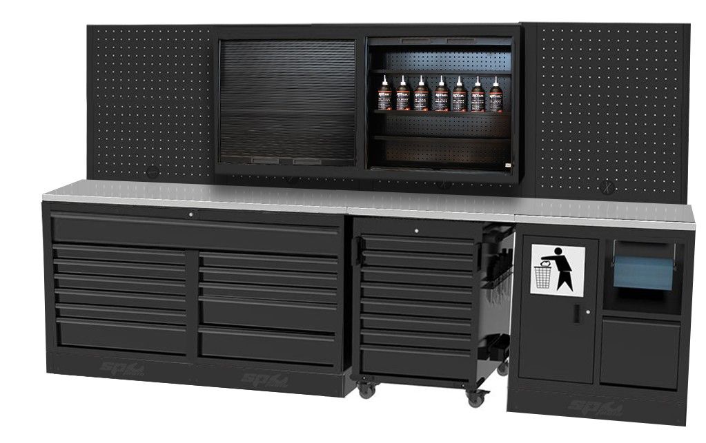 USA WORKSHOP SERIES - 3 BACKPANELS
