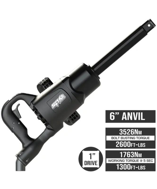 IMPACT WRENCH 1" – 3500NM – 6" ANVIL
