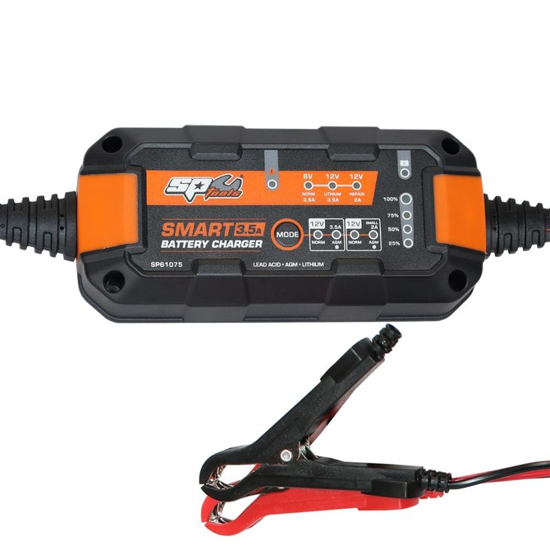 CHARGER BATTERY MULTI VOLT 3.5 AMP 8 STAGE