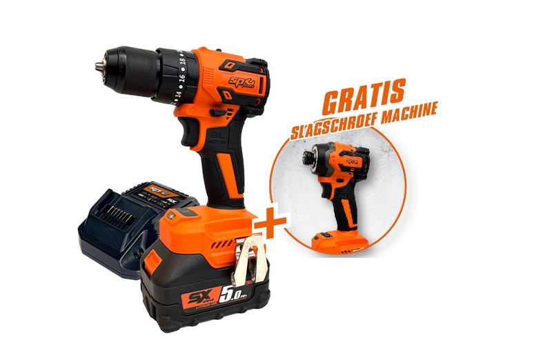 18V DRILL & IMPACTDRIVER KIT