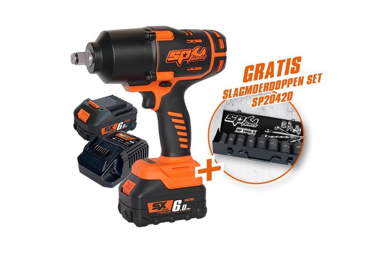 18V 3/4" IMPACTWRENCH INCL IMPACT SOCKETSET