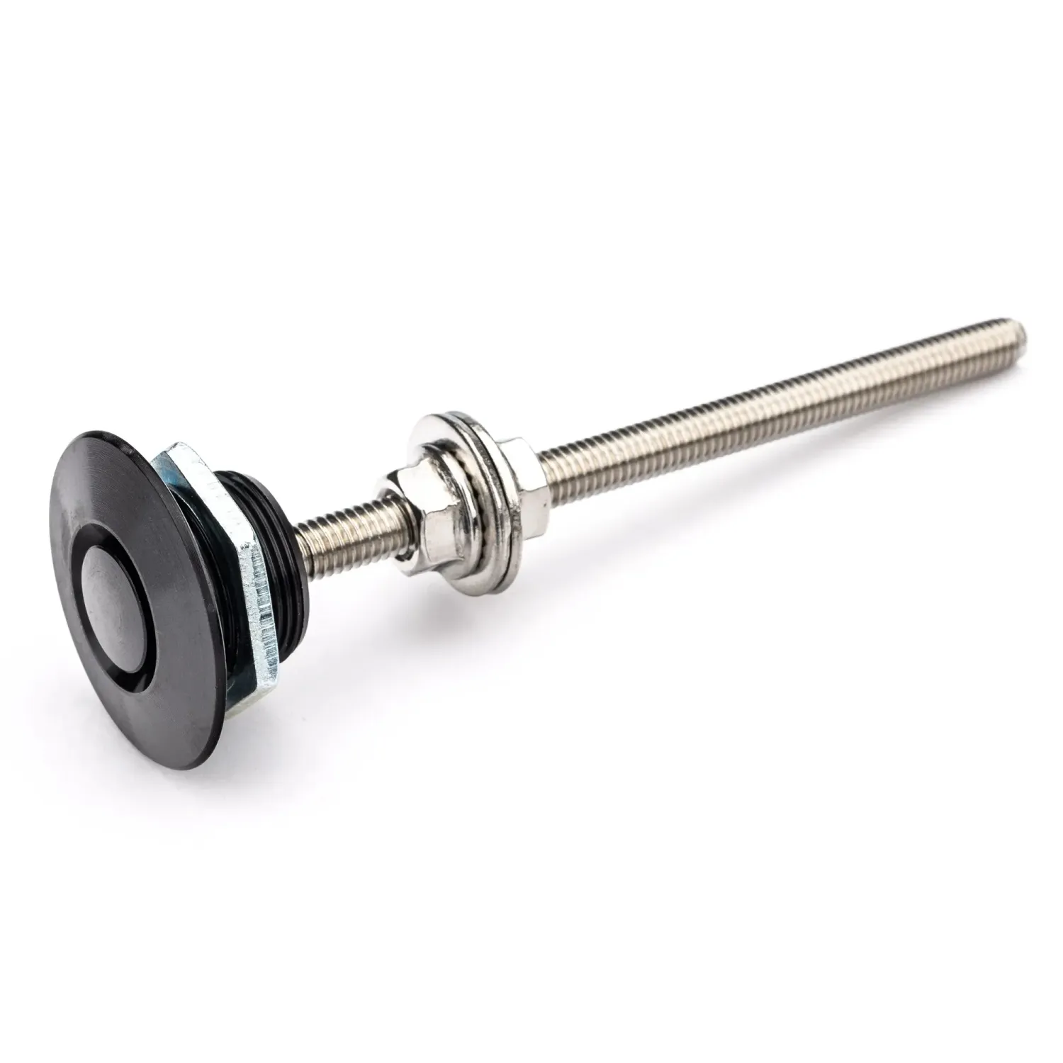 Quick release push button